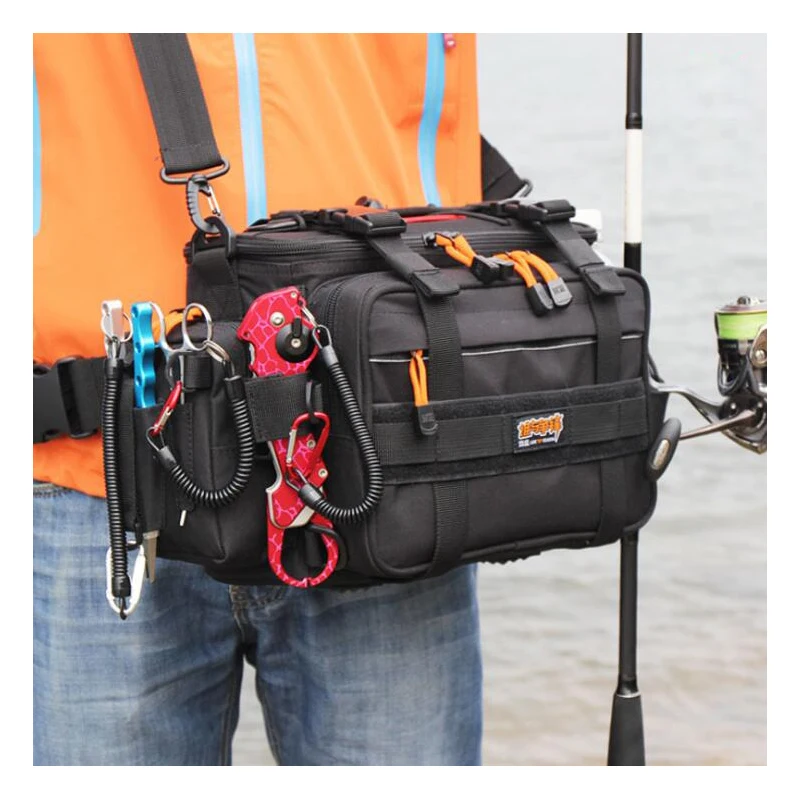 Высокое качество 4 цвета уличная сумка для рыбы многофункциональная на плечо