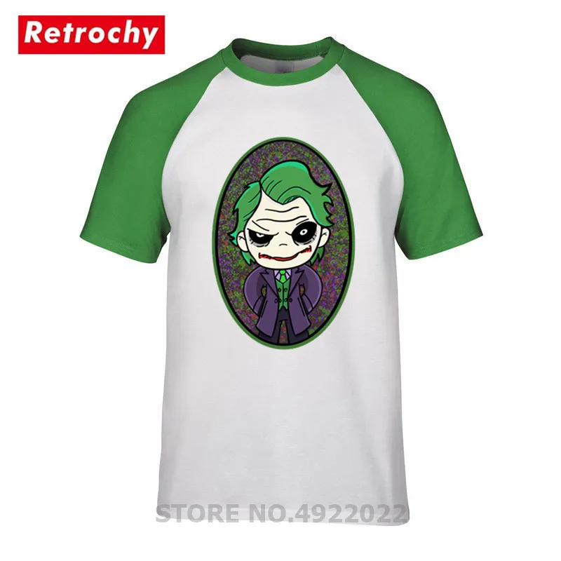 Summer Sale Men's T-shirt 3D Print Cute Clown Hip-Hop T Shirt Funny Chibi Joker Design Stylish Tshirt Maniac Jason Tops Clothing | Мужская