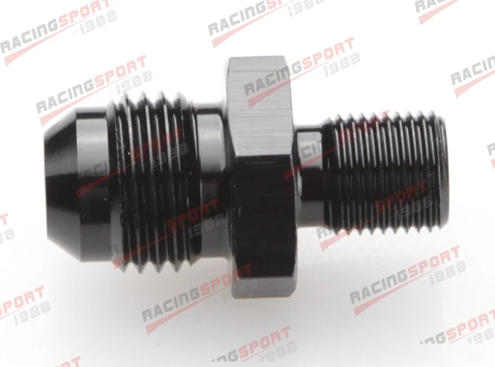 Прямой адаптер из алюминия AD56001 для AN 4 AN4 4AN до 1/8 &quotBSP BSPP черный|an 8|an4 adapter1/8 adapter |