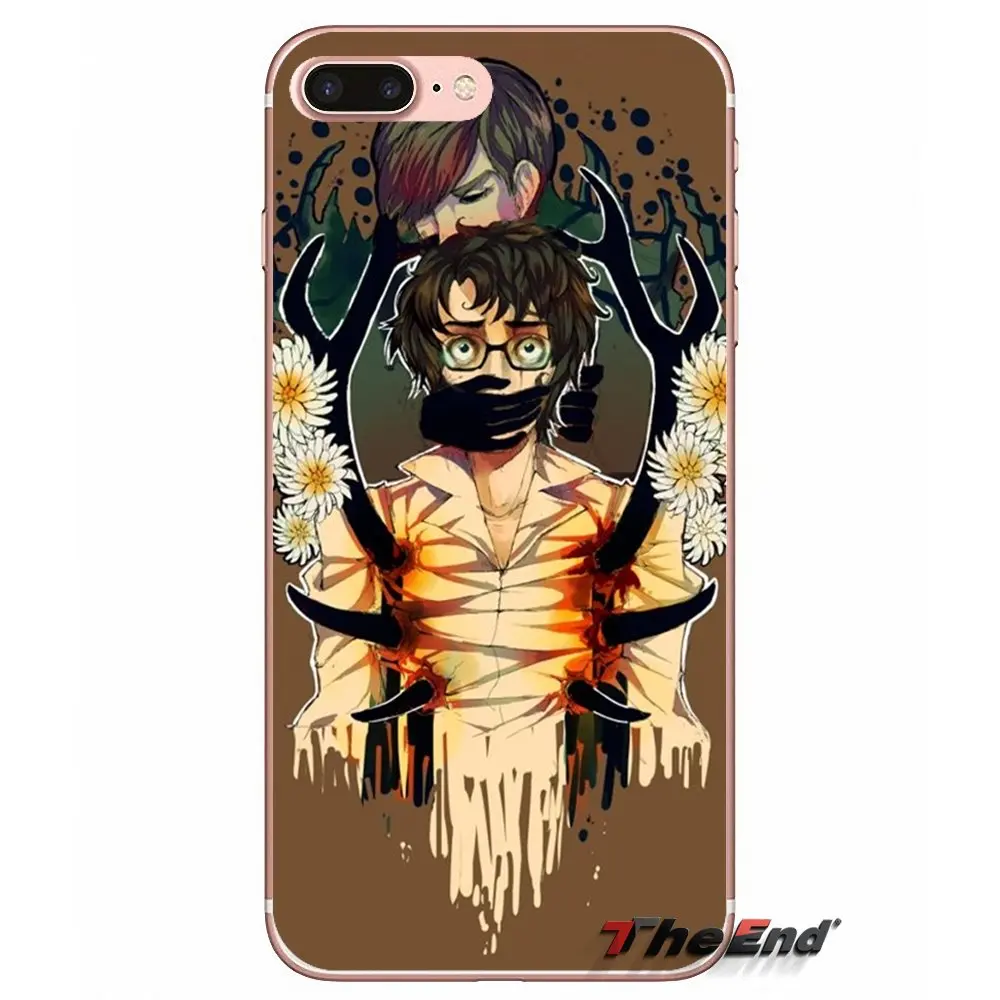 Чехлы для телефонов iPhone X 4 4S 5 5S 5C SE 6 6S 7 8 Plus Samsung Galaxy J1 J3 J5 J7 A3 A5 2016 2017 Eat the Rude Hannibal