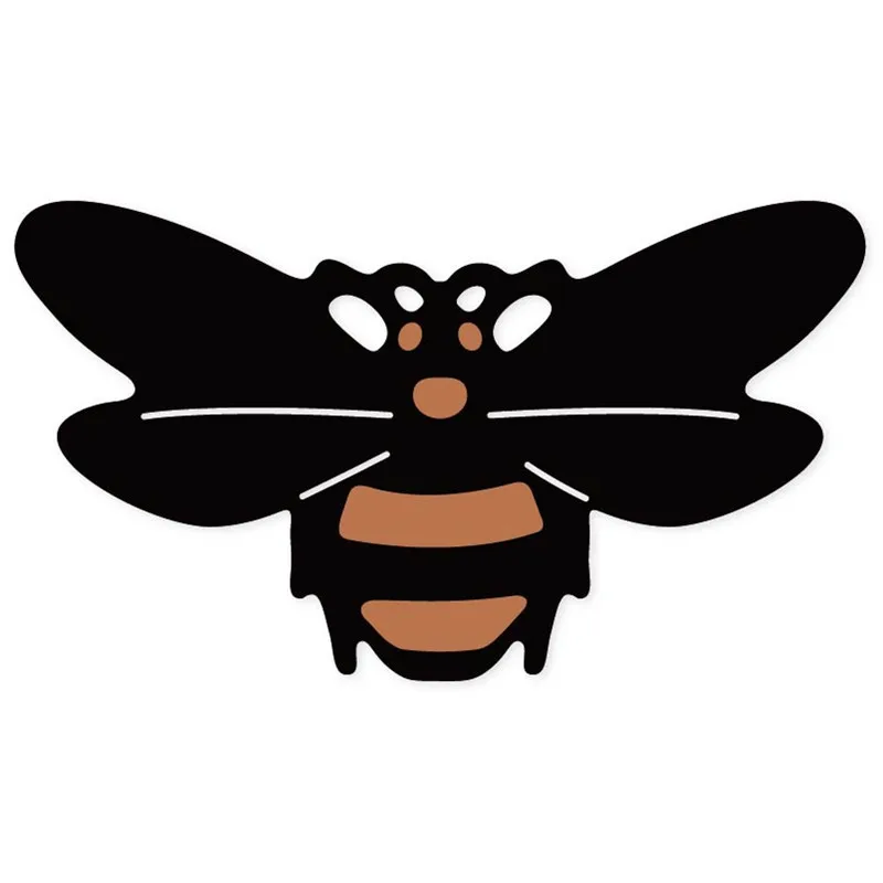Ufurty Bee животная Рамка Металлическая прорезной трафарет для окраски скрапбукинга