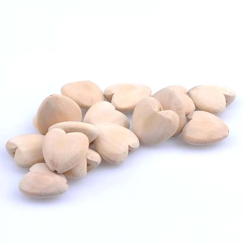 20 шт. деревянные бусины в форме сердца х21 мм|beads for jewelry making|spacer beadsbeads |