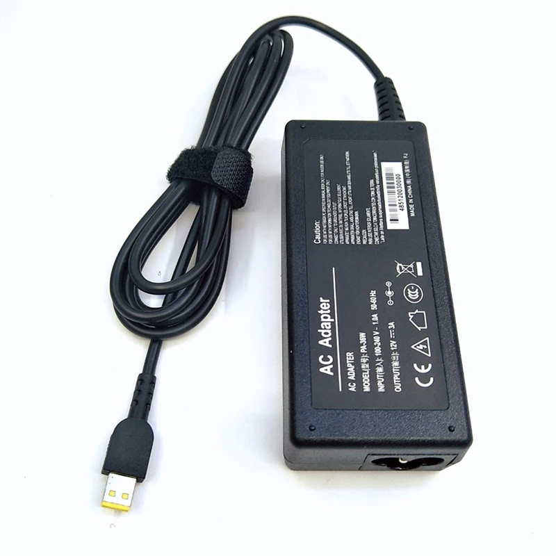 ЕС, США, Великобритания, разъем АС, 12 В, 3 А, маленький USB квадратный адаптер переменного тока, блок питания, универсальный блок питания 12 В, адаптер для ноутбука lenovo Thinkpad 10