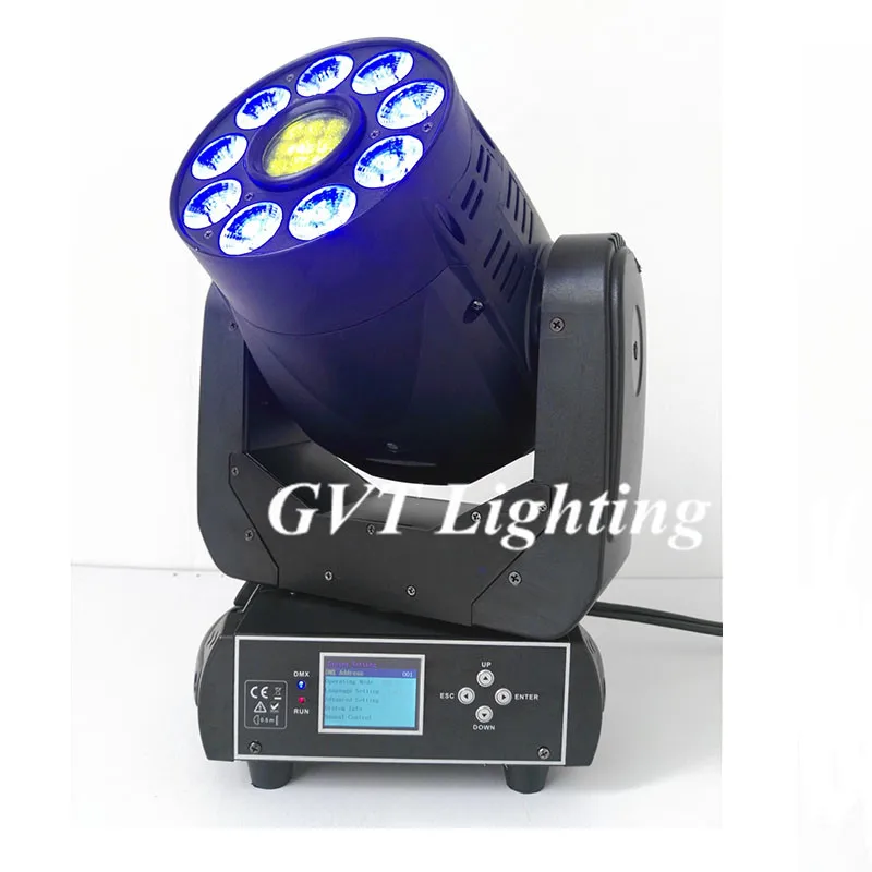 Лидер продаж прожектор с гибридными эффектами 9 шт. 18 Вт 6 в 1 светодиодный RGBWAUV 90