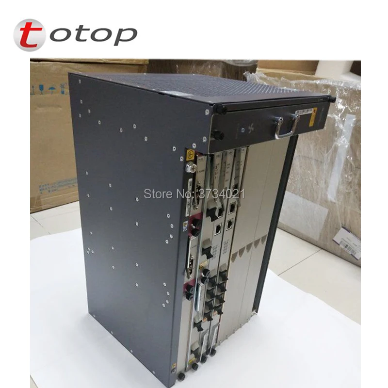 Huawei MA5683T 19 дюймов GPON OLT оборудование 10GE по восходящей линии с 2 * SCUN + X2CS gicf PRTE GPFD 16