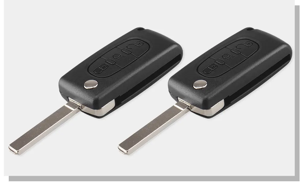 KEYYOU для Citroen C2 C3 C4 C5 C6 C8 3 кнопки флип чехол для дистанционного ключа от машины чехол оболочка Fob VA2 лезвие CE0523