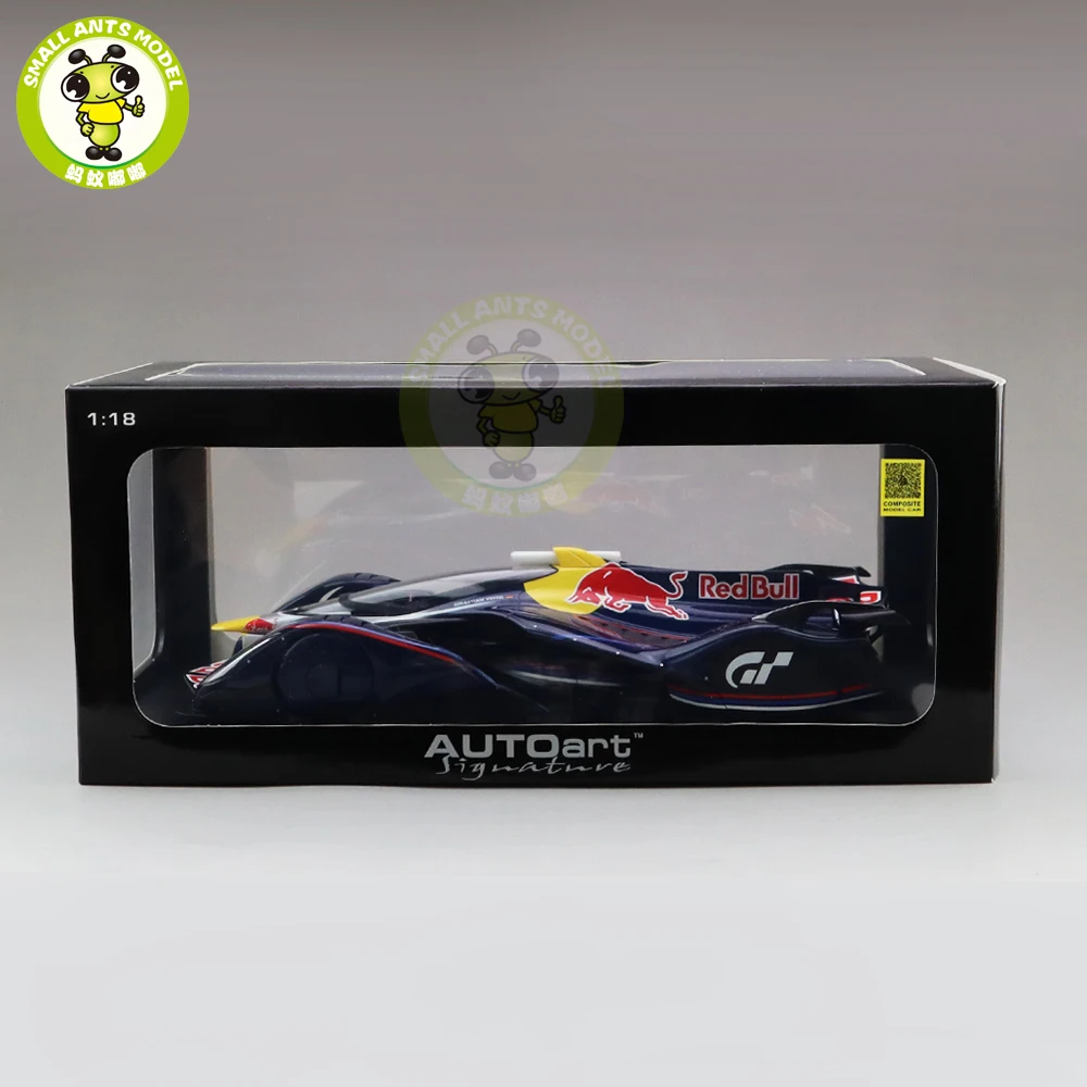 1/18 AUTOART 18118 RED BULL X2014 Вентилятор Автомобиль Себастиан веттел Модель автомобиля игрушки детские подарки коллекция