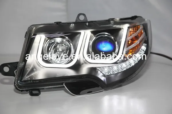 2008-2013 год для Skoda Superb фары светодиодный фонарь U Стиль LD