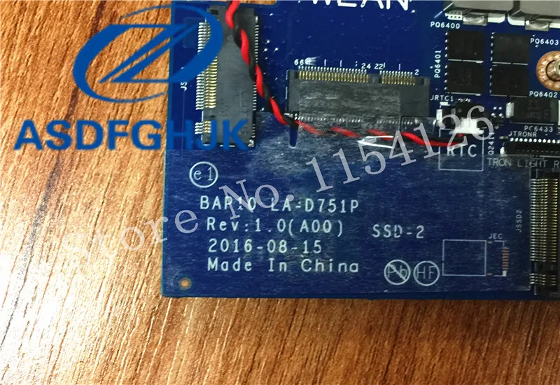 Материнская плата для ноутбука VWNM2 0VWNM2 CN Dell Alienware 17 R4 материнская LA D751P DDR4 i7 6700HQ