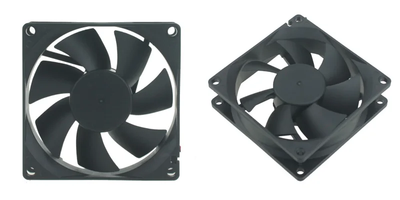 DC12V(8 см), 80X80X25 2pin Бесщеточный Охлаждающий вентилятор охлаждения