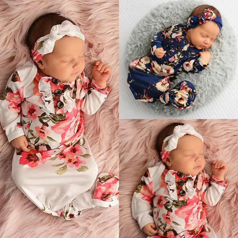 Для малышей с цветочным узором пеленка для завёртывания пеленания спальный