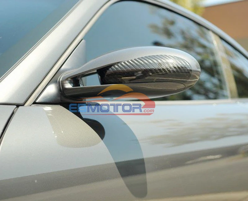 Reak карбоновые накладки на зеркало 1 пара для 2005-2012 Porsche 911 997 987 Carrera 2005-2012 T051M