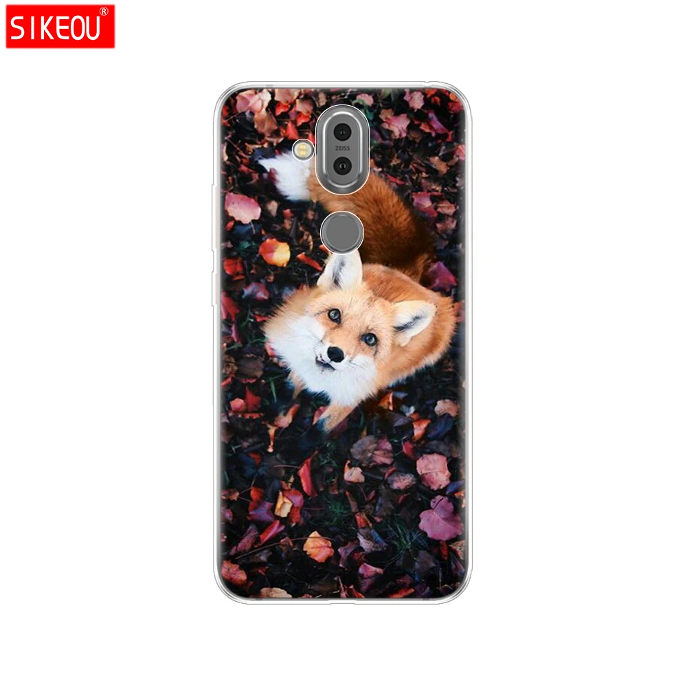 12080 Для Nokia 8,1 чехол для Nokia 7,1 plus чехол силиконовый чехол для Nokia 8,1/X7 чехол бампер coque etui мультфильм - Цвет: 12080