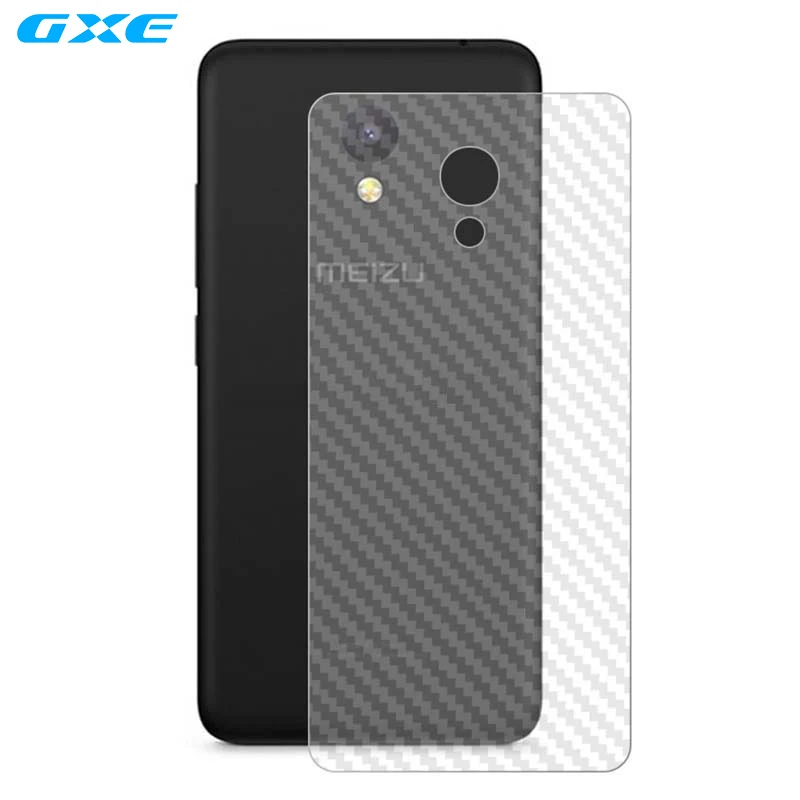 GXE 2 шт. задняя пленка для Meizu M5c A5 Charm Blue 3D прозрачная защитная из углеродного