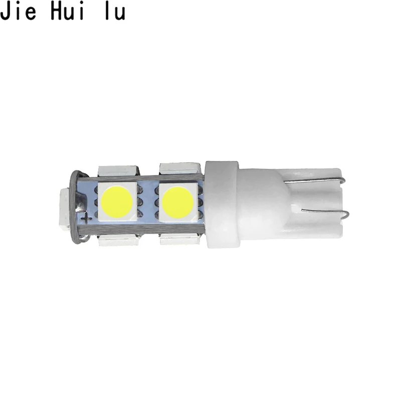 1 шт. T10 W5W светодиодный 194 168 5050 9 SMD авто клиновидный боковой задний Автомобильные стояночные огни лампы оформление освещения DC12V