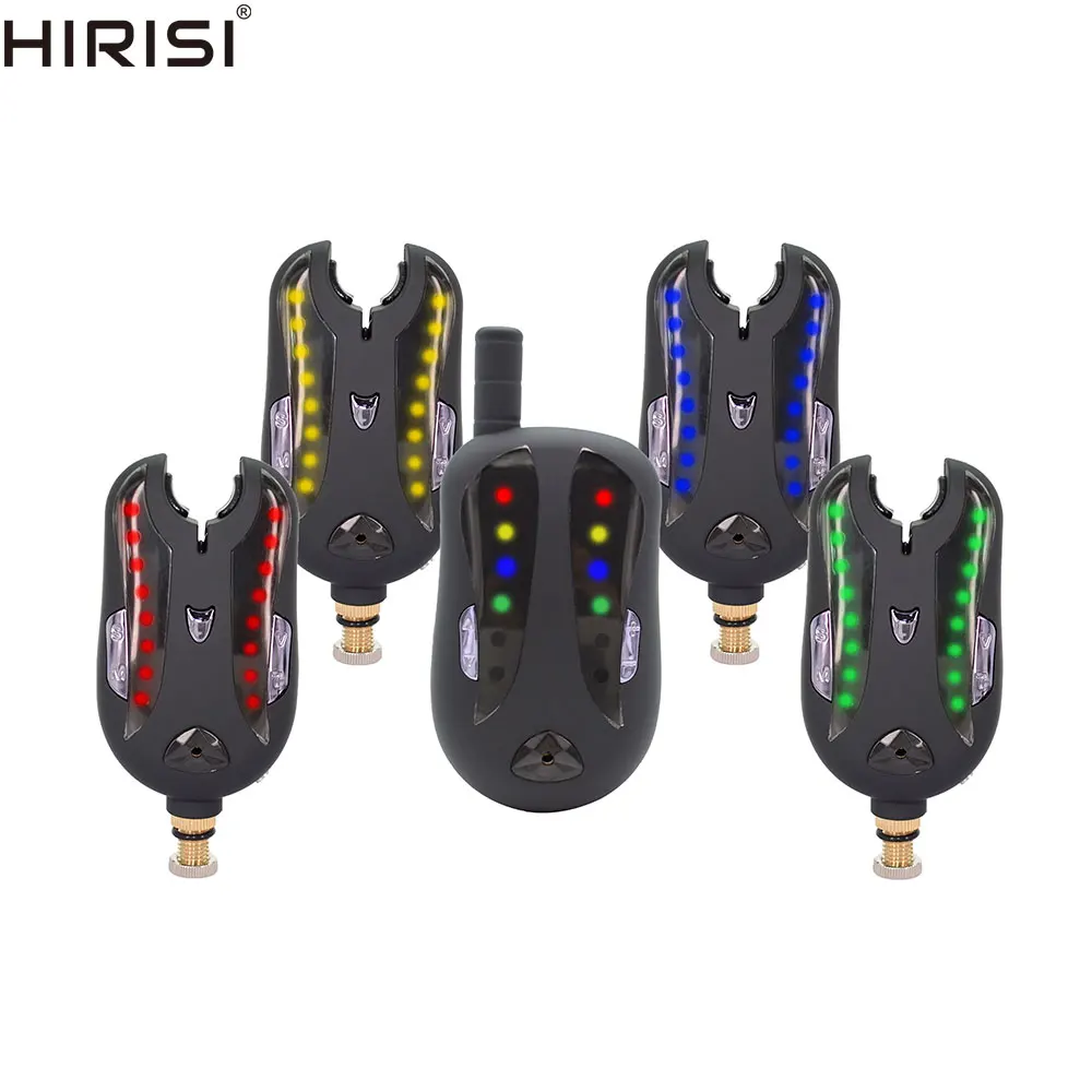 Рыболовные сигнализаторы с приемником 1 + 4 Беспроводной набор сигнализаций для