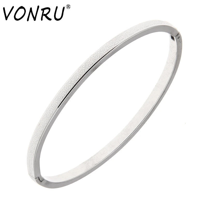 Простой Дизайн Нержавеющая сталь браслет Браслеты для Для женщин Элитный бренд