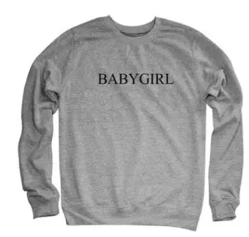 Черно белый модный женский пуловер BABYGIRL Свитшот свободного покроя в стиле
