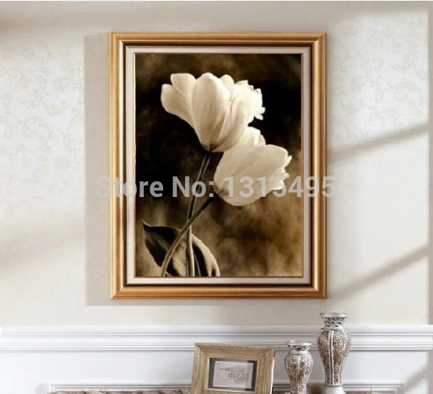 Новинка алмазная картина цветок тюльпан 30*40 см Алмазная мозаика для гостиной