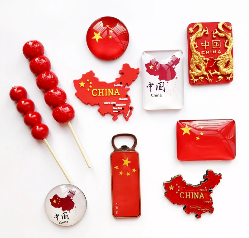 

Новинка, Карта Китая, национальный флаг, панда, Пекин, конфеты, 3D магниты на холодильник, туристические сувениры, магнитные наклейки на холод...