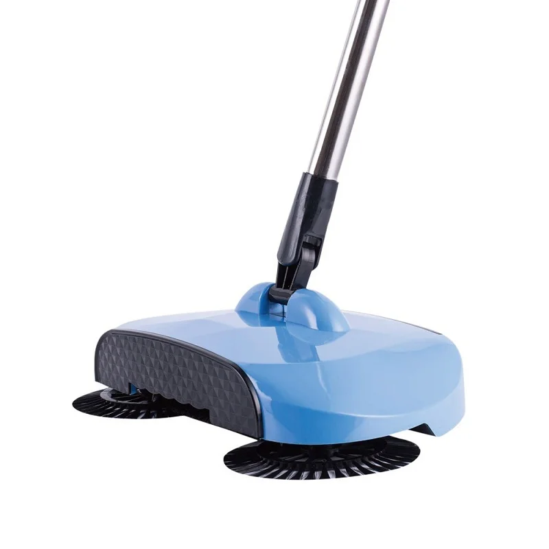 Stainless Steel Sweeping Machine Push Type Hand Magic Broom Dustpan Handle Household Cleaning Package Sweeper mop | Дом и сад