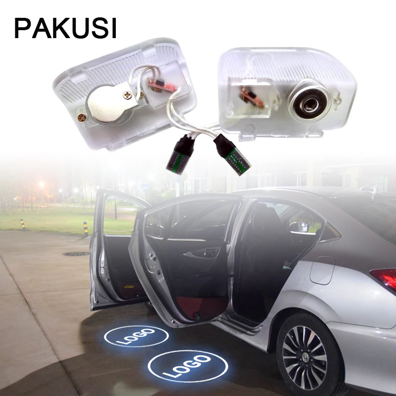 PAKUSI 2X Автомобильный Дверной светильник 12 В для Honda Accord 2014 Spirior Odyssey Elsion аксессуары