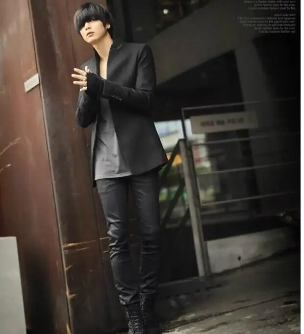 Шерстяное мужское пальто с воротником-стойкой повседневный костюм тренчкот