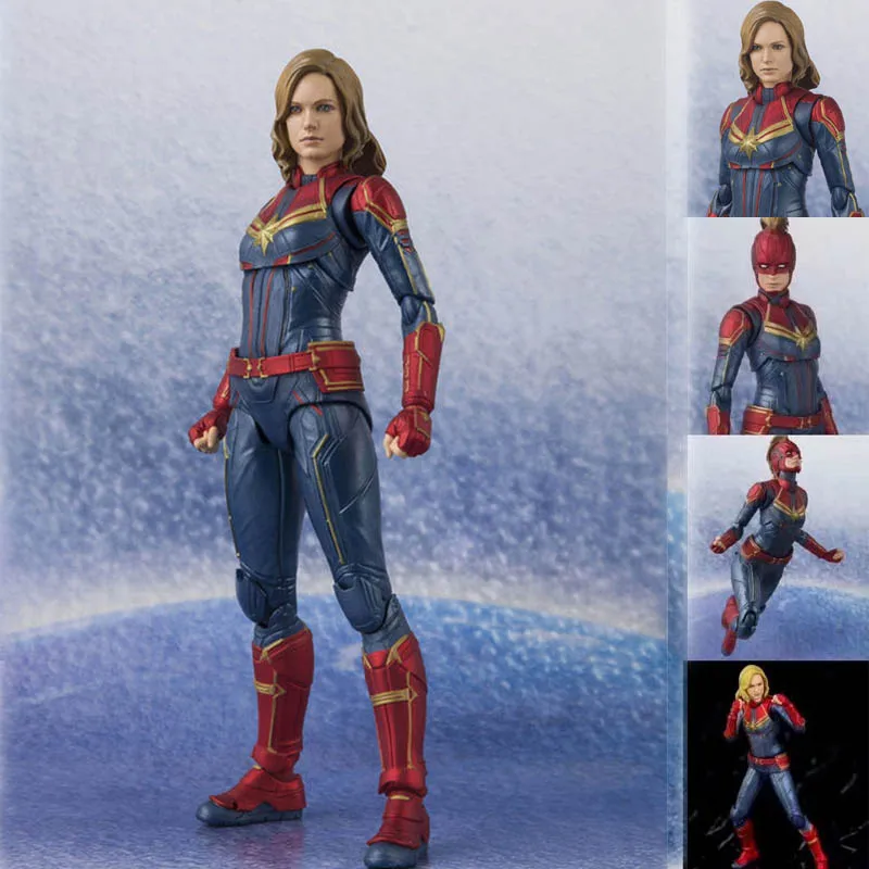 Фильм Мстители 4 эндшпиль Marvel SHF танос Черная Вдова Тор Капитан Марвел Человек-муравей фигурка модель игрушки подарок