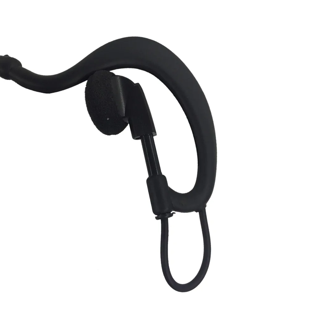 YIDATON новый черный 2 PIN PTT MIC Earhook гарнитура для Motorola радио GP3688 GP300 GP308 GP68 CP040 CP100 CP200