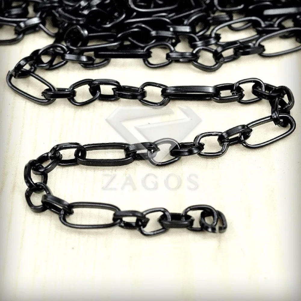 Железный текстурированный кабель для рукоделия брелок изготовления украшений