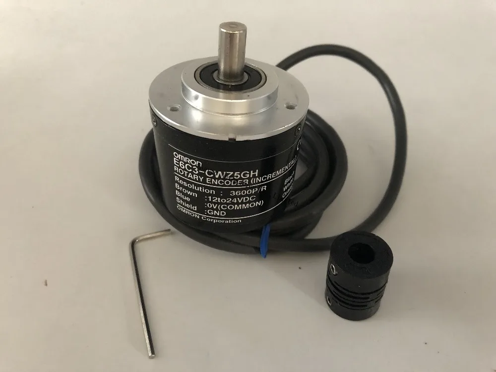 Wholesales OEM OMR Rotary Encoder E6C3-CWZ5GH 3600P/R Best Quality encoder e6c3-cwz5gh 3600p/r 12 to 24vdc with 1 year warranty |