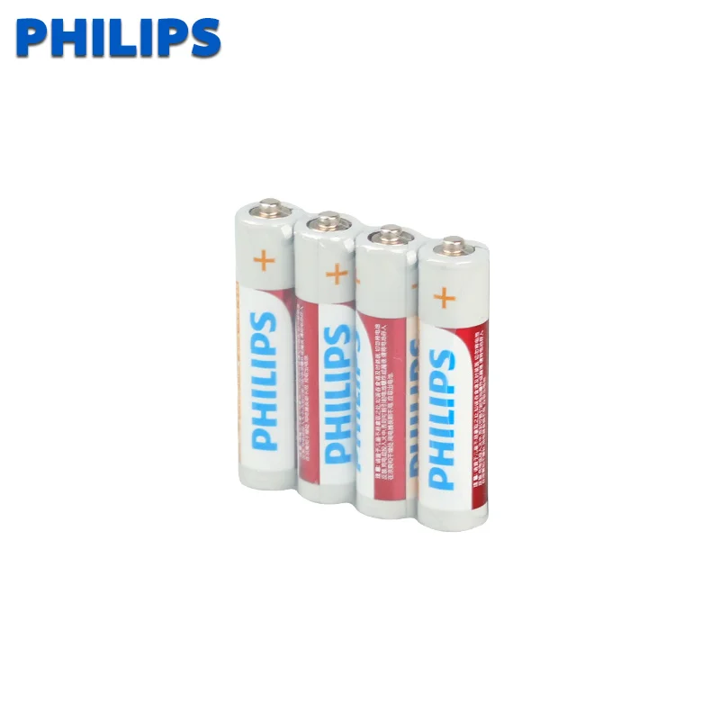 Philips 4 шт 1 5 V Углеродные сухие батареи безопасные сильные взрывозащищенные Вольт