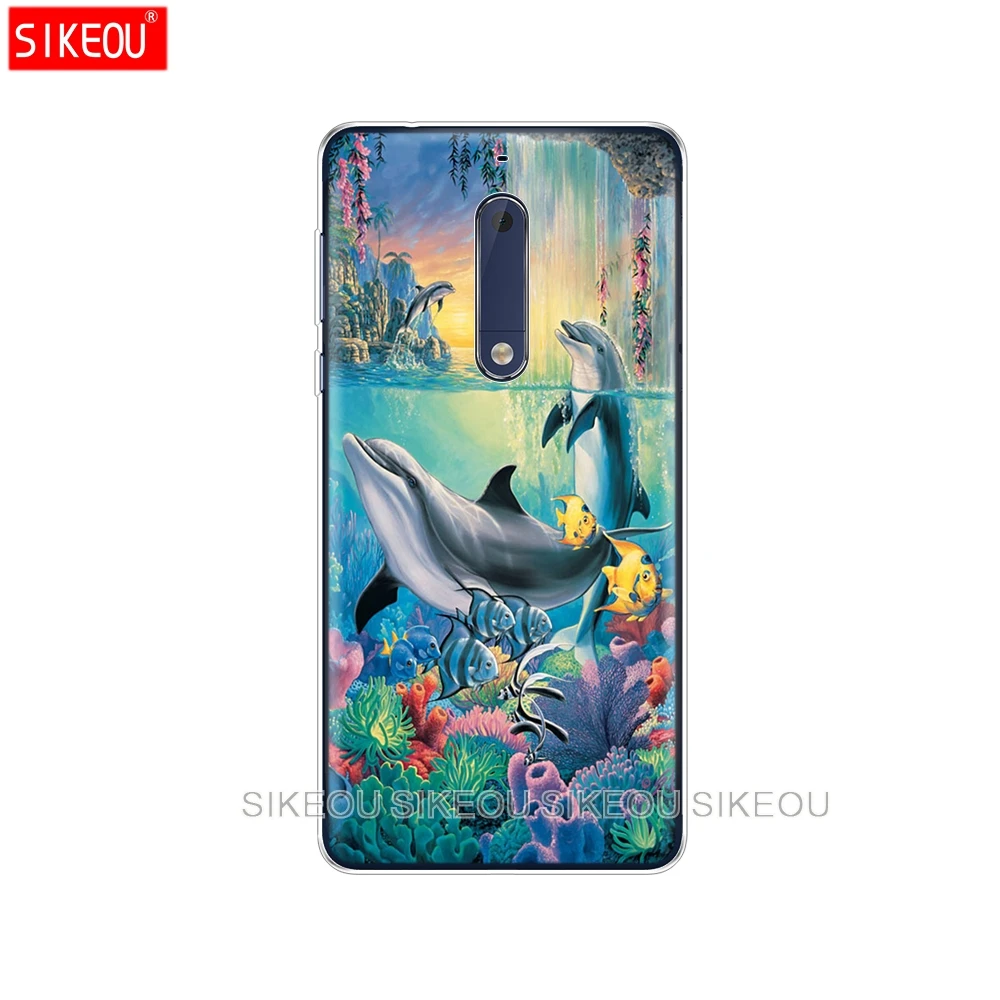 Силиконовый чехол для телефона Nokia 5 3 6 7 PLUS 8 9 1 2 2018|Бамперы| |