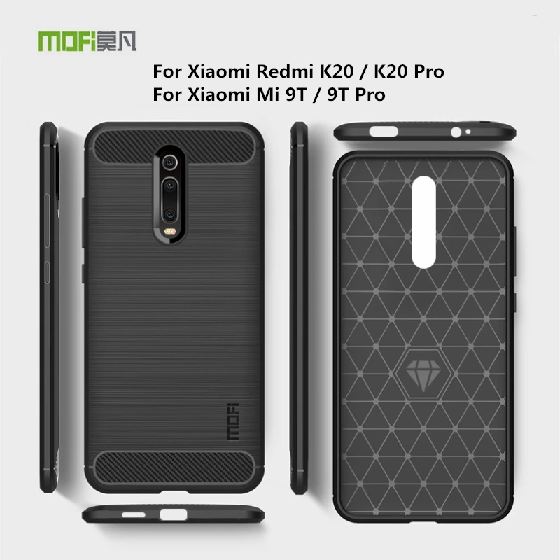 Чехол MOFI для Redmi K20 /K20 Pro силиконовый чехол мягкий тонкий из ТПУ телефона Xiaomi Mi 9T /9T