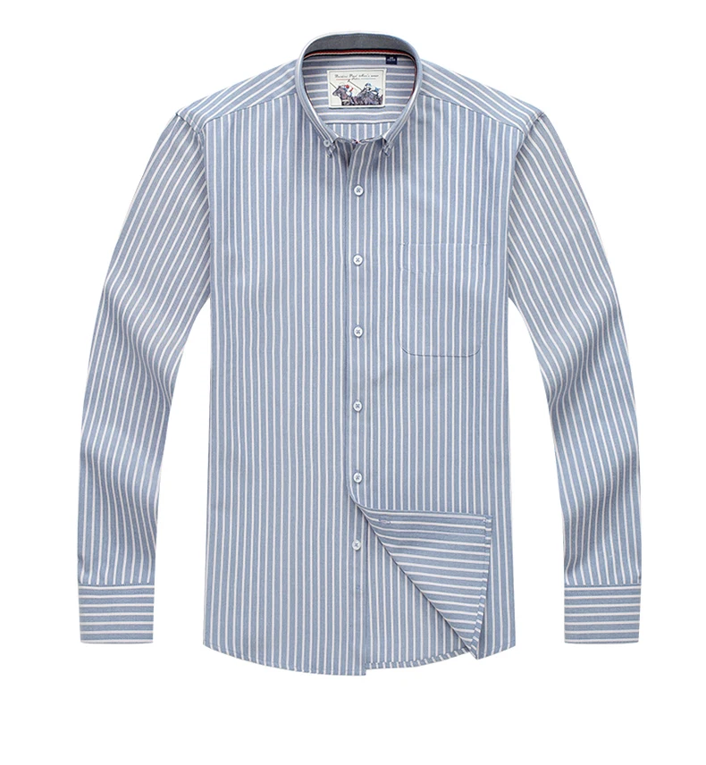 Новинка, Оксфордские мужские рубашки, 10xl, 11xl, 12xl, полосатые повседневные мужские рубашки с длинным рукавом, английский стиль, большие размеры, мужские рубашки 75-150 кг