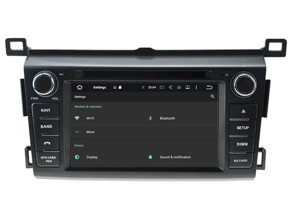 Автомагнитола HU на Android 9 1 для TOYOTA RAV4 2013 2018 автомобильный мультимедийный плеер с GPS