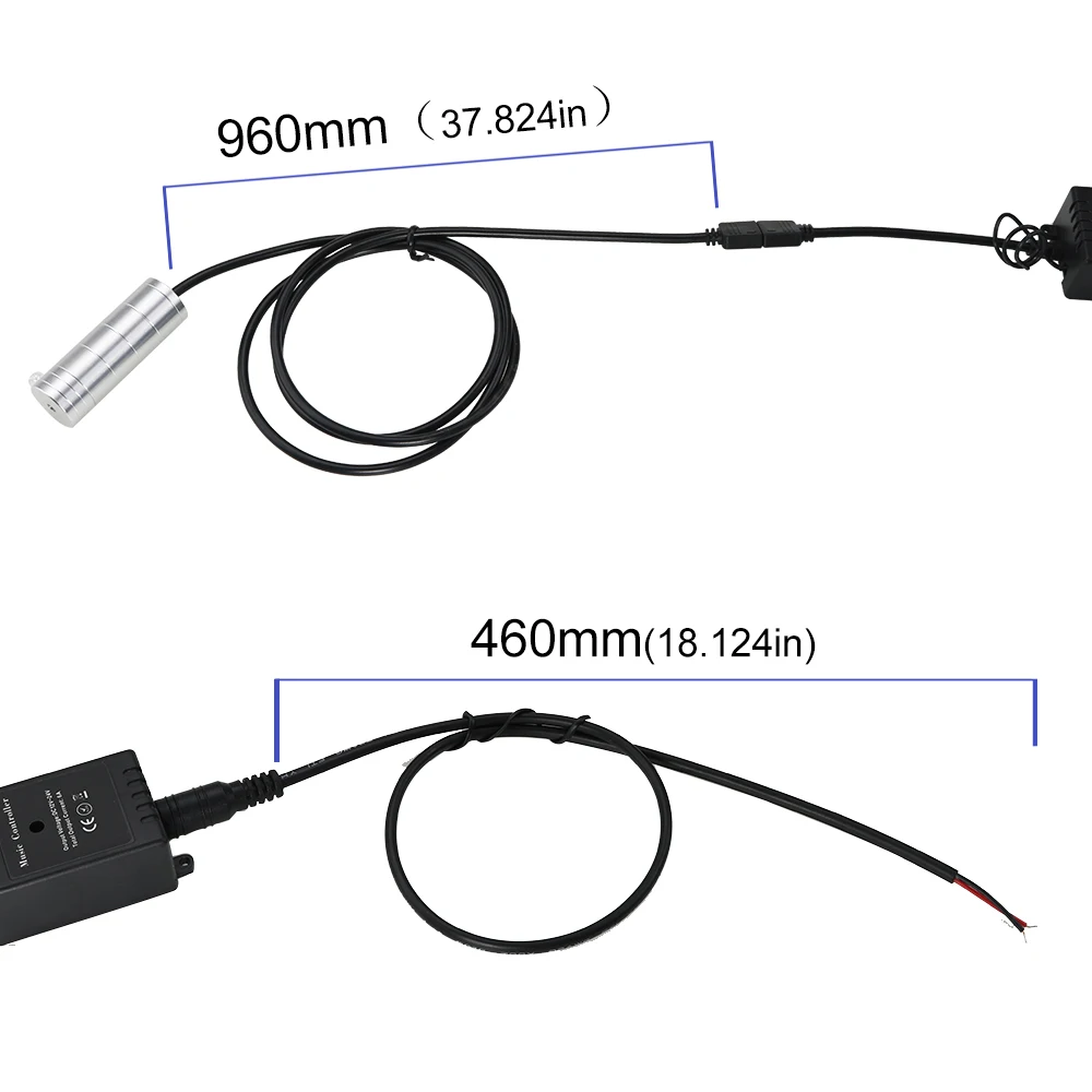 DC 12 В 2 Вт светодиодный источник света RGB мини осветитель излучатель 3 мм * 5 м