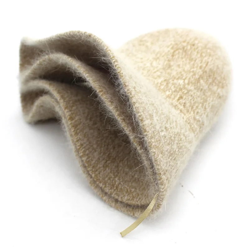 Женские шапки ведерки зимние меховые gorro для рыбалки с полями ветра элегантные