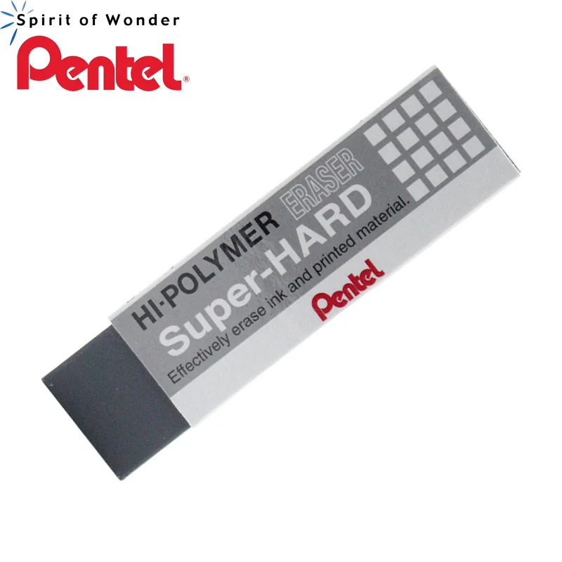 Супер жесткий ластик для чернил Pentel ZEB20 2 шт./лот высокополимер эффективно стирает