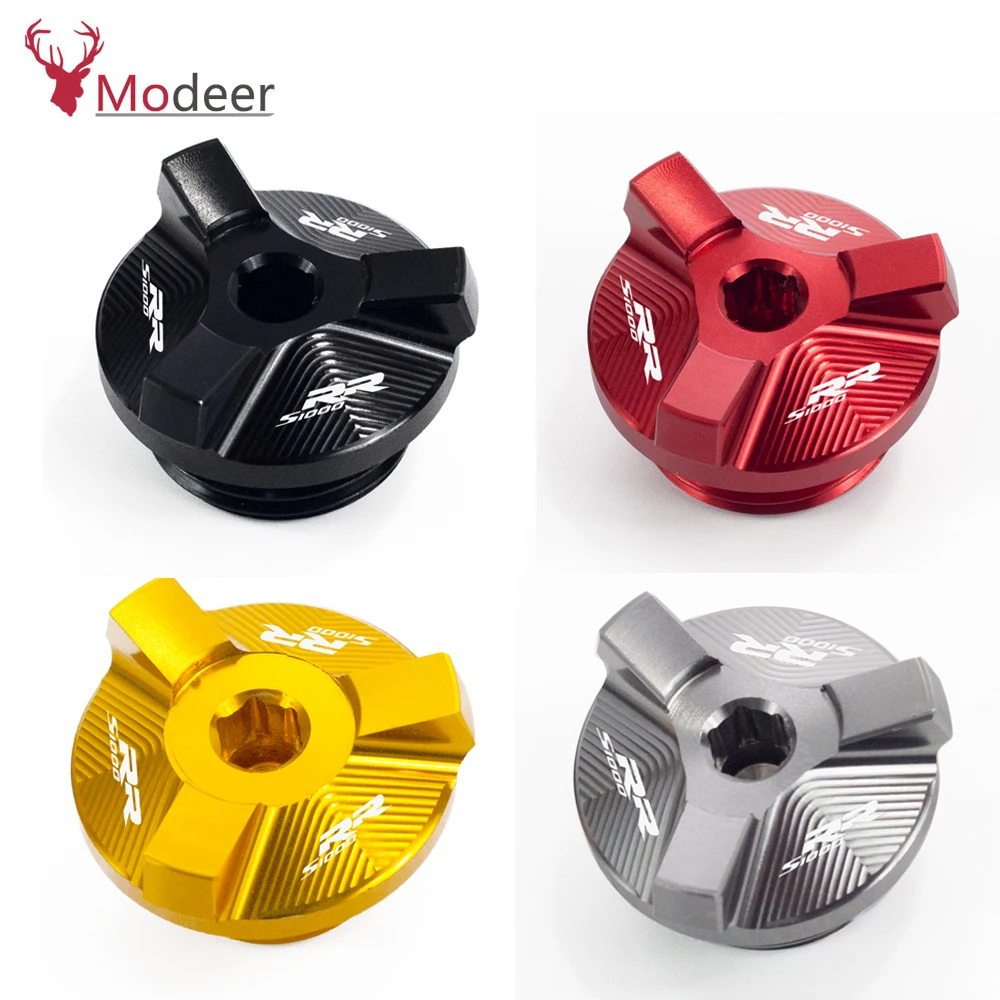 

For BMW S1000RR S1000 RR S 1000 RR 2009-2018 2019 Motorcycle Engine Magnetic Oil Filler plug Screw Cover Accessories Protection