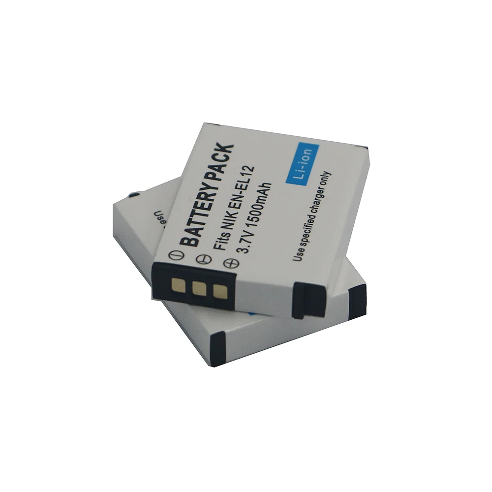 5 шт. аккумуляторы для камеры Nikon S8200 S9100 S9200 S9300 P310|batterie en-el12|en el12camera battery charger |