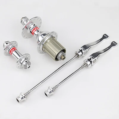 Sliever Pair 20H-28H Новатек A211SB F172SB 20 24 28 32 36H складные велосипедные втулки для беспедальный велосипед раздвижные велосипеды 8/9/10/11S черный, красный цвета: золотистый, серебристый - Цвет: Sliever Pair 20H-28H