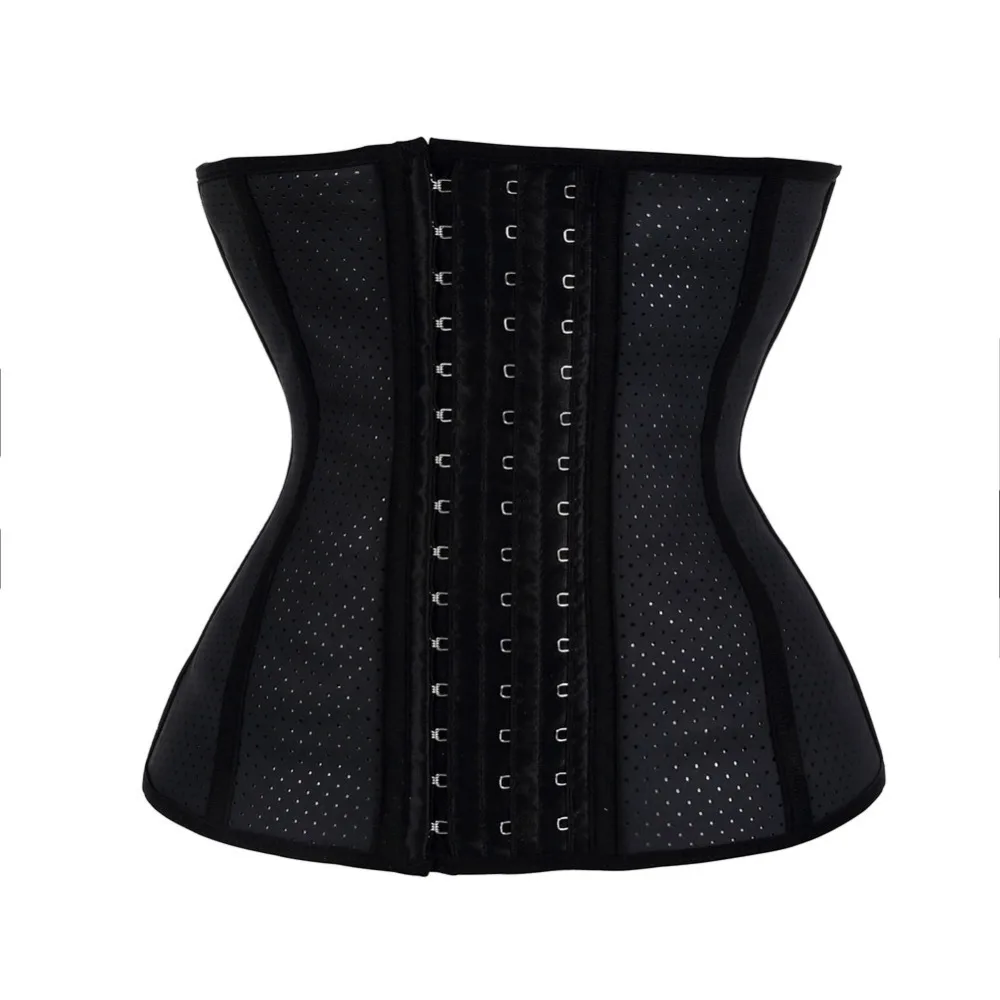 Латексный корсет талии Управление Корректирующее белье Body Shaper нижнее бельё с