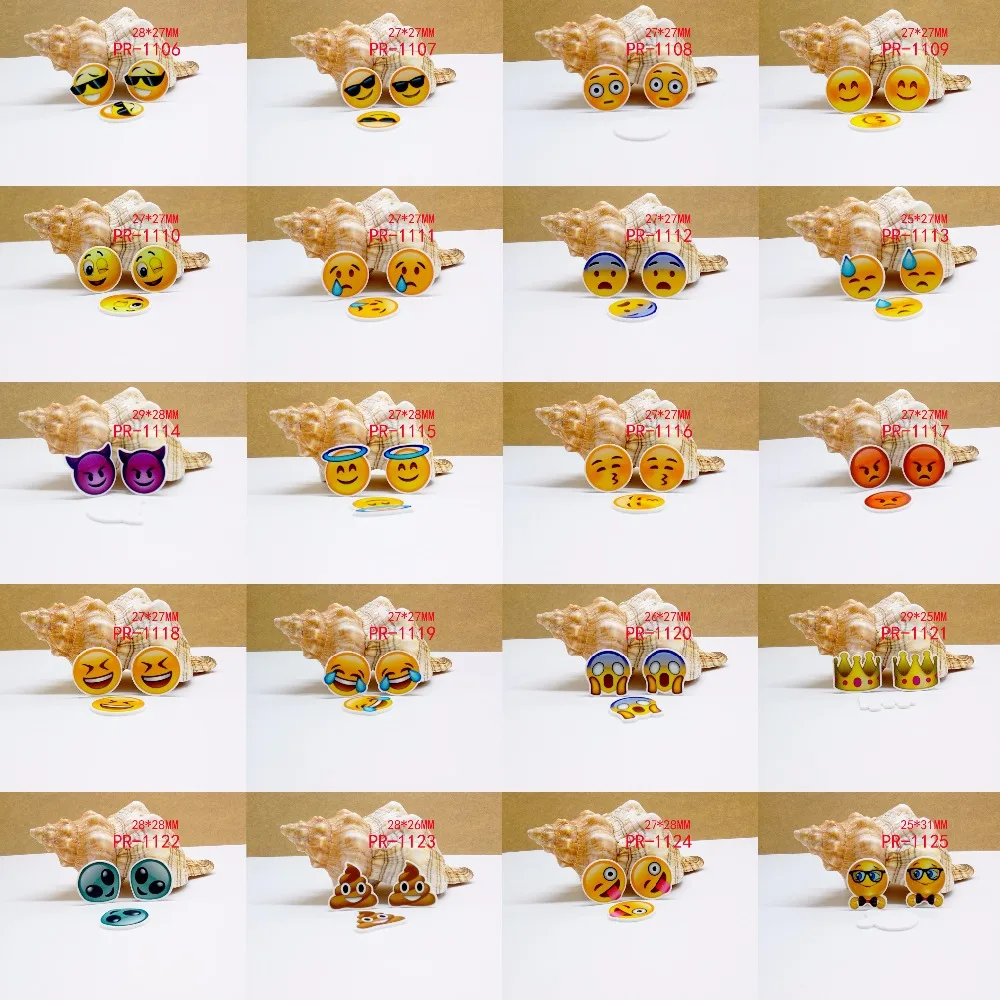Каваи мультфильм Экспрессия фигурка лицо украшение дома плоский задний полимер