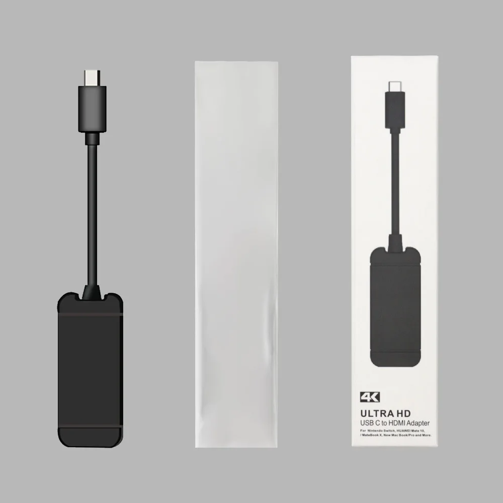 Usb type-C адаптер для модельного переключателя, сменная зарядная док-станция, USB 3,0, HD tv, HDMI конвертер, кабель для передачи, для консоли NS