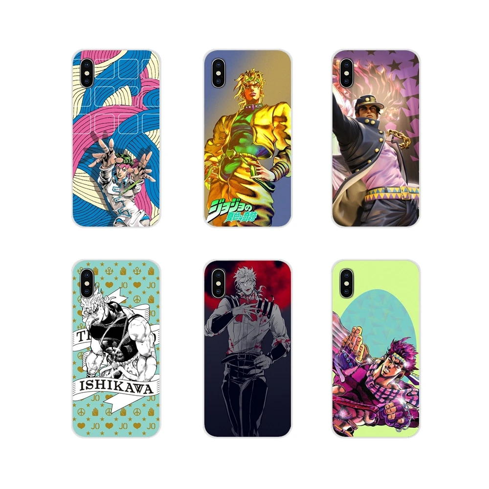 Прозрачный чехол из ТПУ для Xiaomi Redmi Note 6A MI8 Pro S2 A2 Lite Se MIx 1 Max 2 3 Oneplus 6T JoJo Bizarre