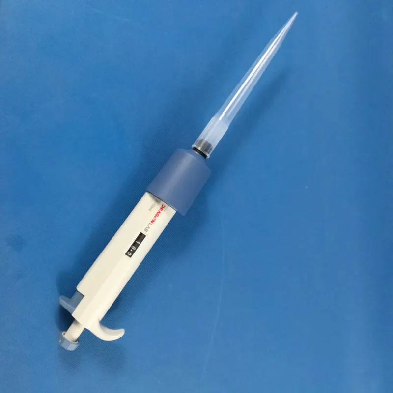 Лабораторная одноканальная ручная Регулируемая пипетка от бренда Dragon 2 10 мл