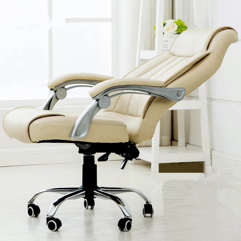 

Hot Sale Office Staff Manager Chair Lifting Lying Computer Chair Super Soft Swivel chair Thicken Cushion Leisure Boss Chair