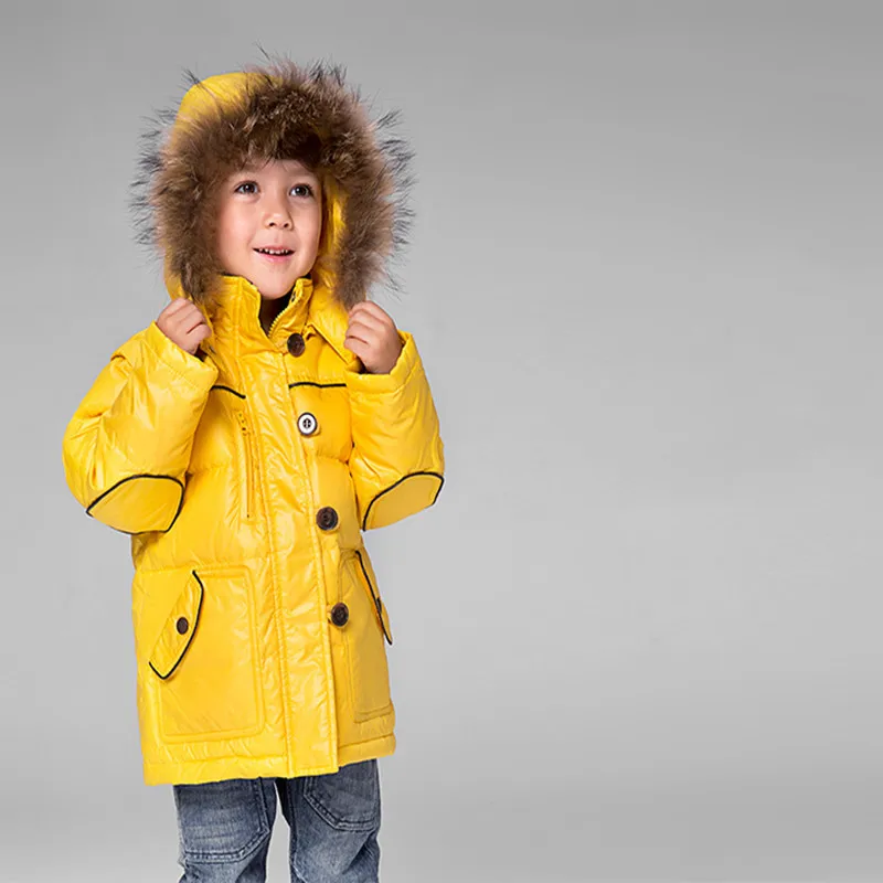 Детский воротник из меха енота аксессуары для одежды 70 см кожаный пуховик бейдж