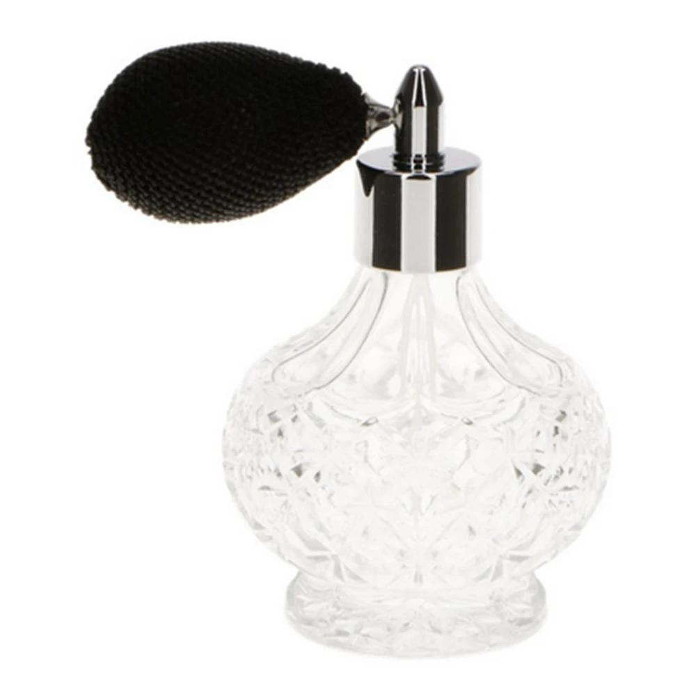 Винтажный парфюмерный флакон с распылителем бутылка стеклянная лампочка